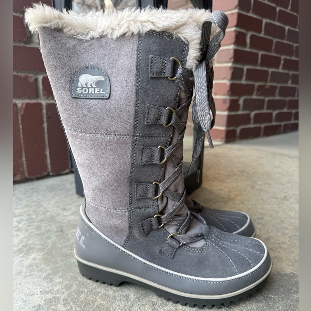 Women’s Sorel Tivoli High II Size 7 In Color Quarry - Picture 5 of 9